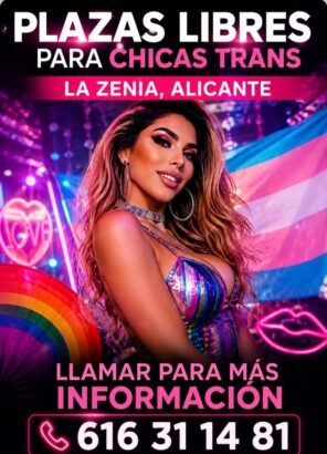 TRABAJO TRANS 616311481, OPORTUNIDAD DE TRABAJO PARA CHICAS TRANS EN LA ZEN